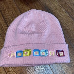 Cry Baby Pink Beanie